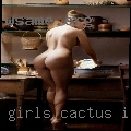 Girls cactus inserting